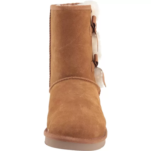 Koolaburra by UGG Womens Victoria Short Fashion BootChestnut