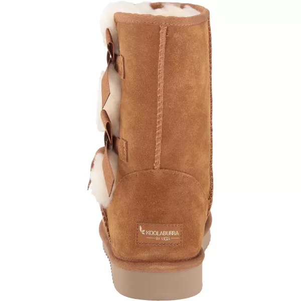 Koolaburra by UGG Womens Victoria Short Fashion BootDiscontinued Chestnut