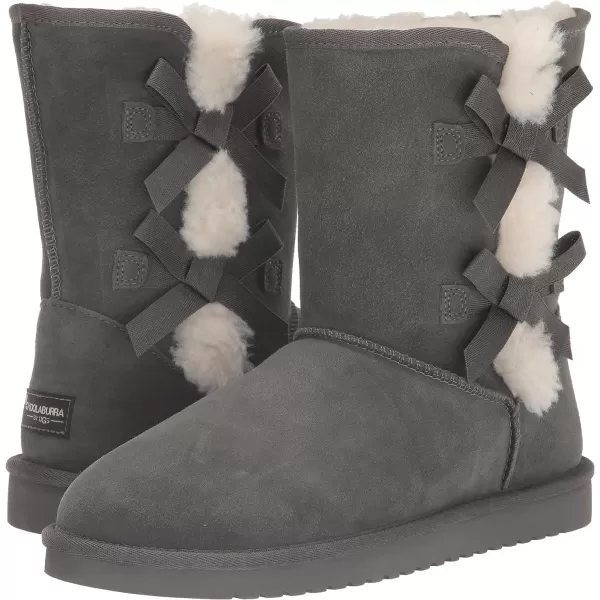 Koolaburra by UGG Womens Victoria Short Fashion BootStone Grey