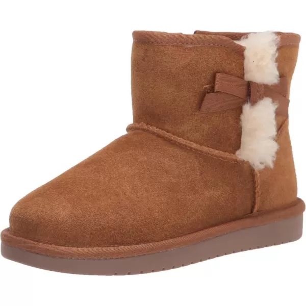 Koolaburra by UGG UnisexChilds Victoria Mini Ankle BootChestnut