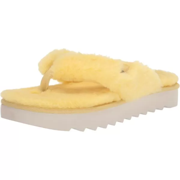 Koolaburra by UGG Womens Furree FlipFlopPale Banana