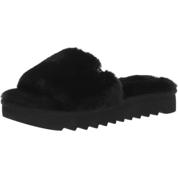 Koolaburra by UGG Womens Fuzzah SlipperBlack