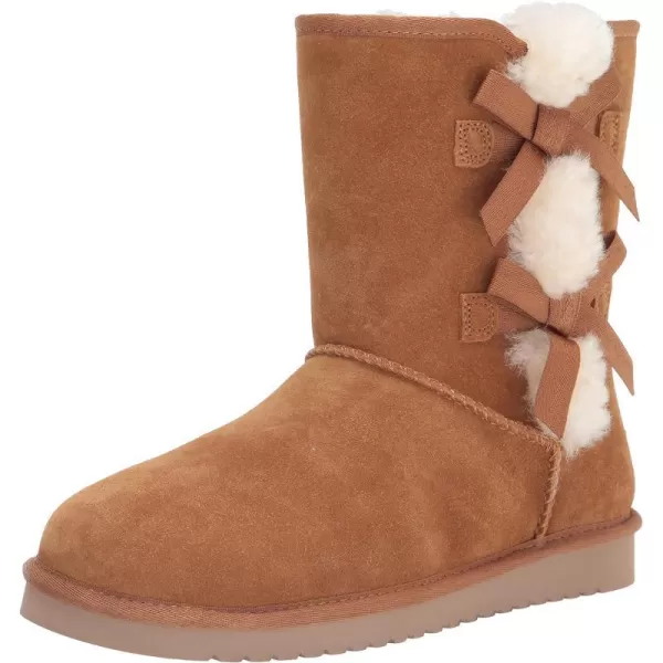 Koolaburra by UGG Womens Victoria Short Fashion BootDiscontinued Chestnut