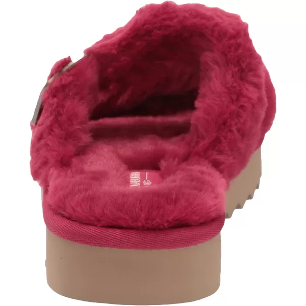 Koolaburra by UGG Womens Furrah Flat SandalBerry Red