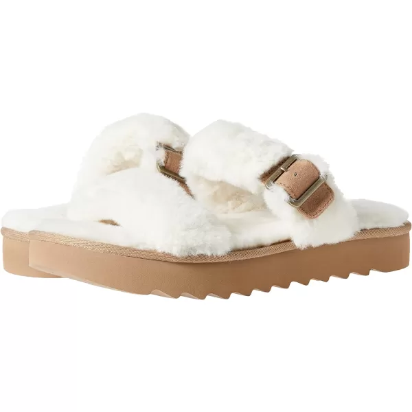 Koolaburra by UGG Womens Furrah Flat SandalNatural