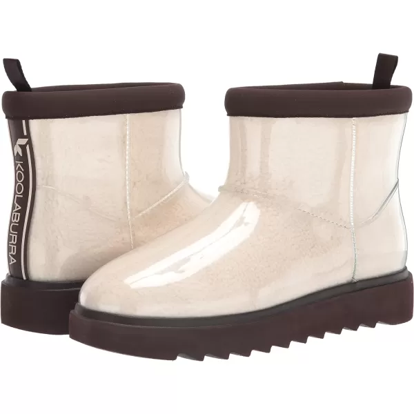 Koolaburra by UGG Womens KOOLA Clear Mini Fashion BootChocolate BrownNatural