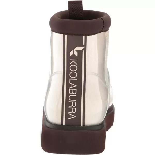 Koolaburra by UGG Womens KOOLA Clear Mini Fashion BootChocolate BrownNatural