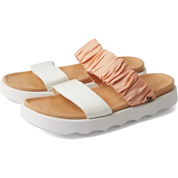 Koolaburra by UGG Womens Tayla Slide SandalKb White