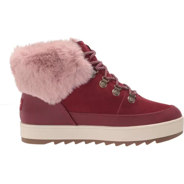 Koolaburra by UGG Womens Tynlee Laceup Snow BootSyrah