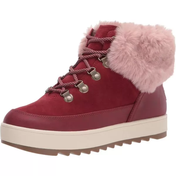 Koolaburra by UGG Womens Tynlee Laceup Snow BootSyrah