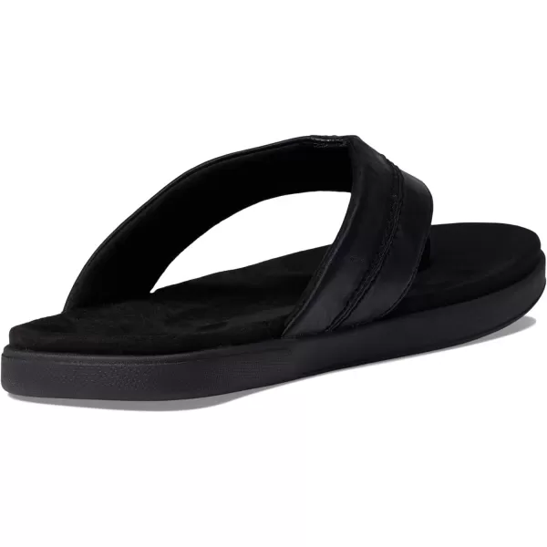 Koolaburra by UGG Mens TREEVE Sandal FlipFlop Black 7Koolaburra by UGG Mens TREEVE Sandal FlipFlop Black 7