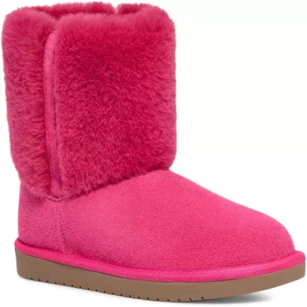 Koolaburra by UGG UnisexChild Aubrei Short Little Big Kid Fashion BootFuchsia