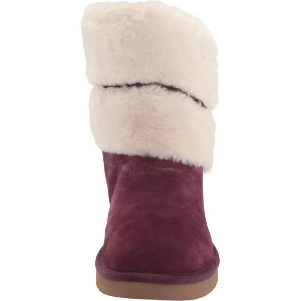 Koolaburra by UGG Womens Dezi Short Mid Calf BootPlum