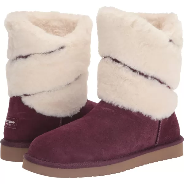 Koolaburra by UGG Womens Dezi Short Mid Calf BootPlum