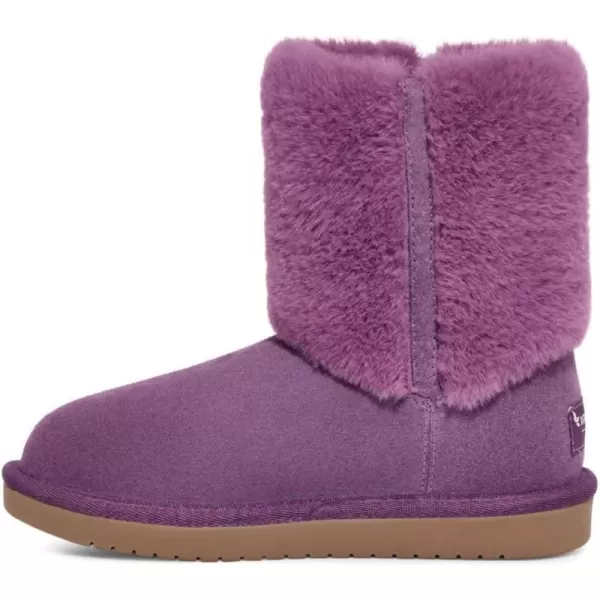 Koolaburra by UGG UnisexChild Aubrei Short Little Big Kid Fashion BootSunset Purple