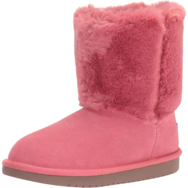 Koolaburra by UGG UnisexChild Aubrei Short Little Big Kid Fashion BootTea Rose