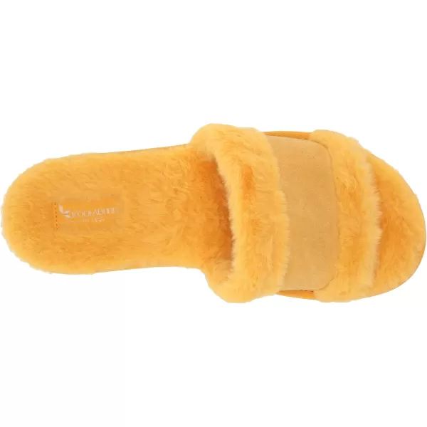 Koolaburra by UGG Womens Milo Peep SlipperAmber Yellow