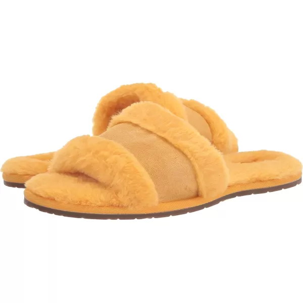 Koolaburra by UGG Womens Milo Peep SlipperAmber Yellow