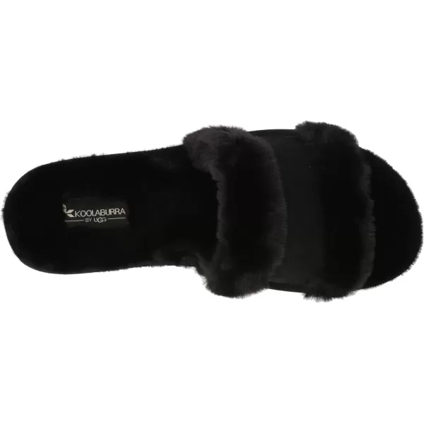 Koolaburra by UGG Womens Milo Peep SlipperBlack
