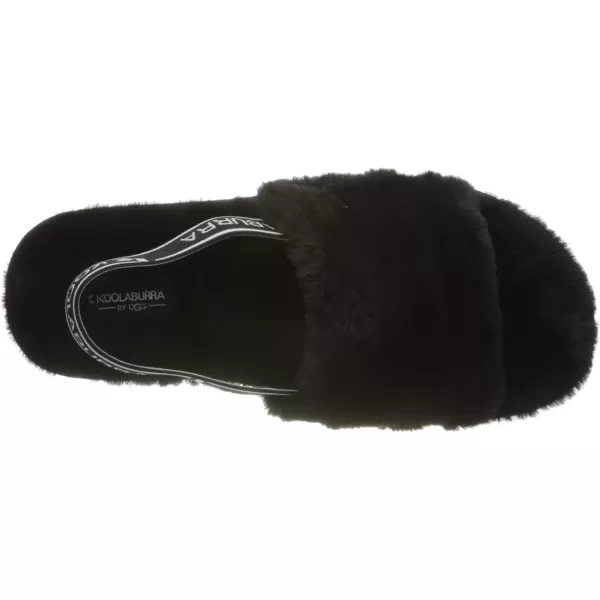 imageKOOLABURRA BY UGG KIDS K FUZZN SANDAL BLACK SIZE 13