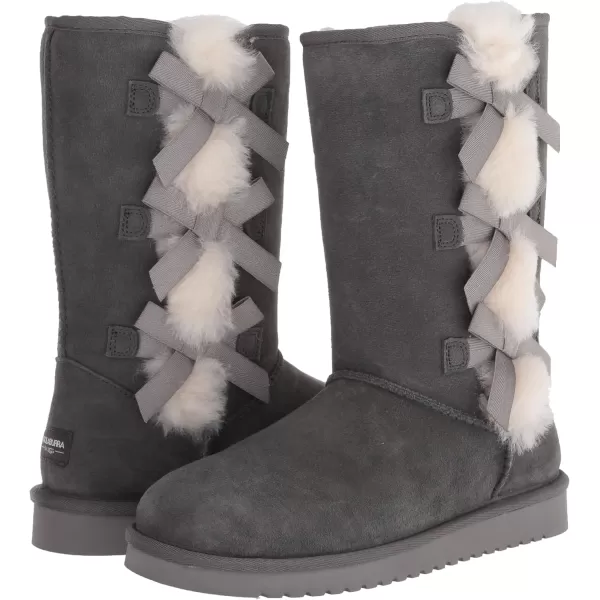 imageKoolaburra by UGG Kids Victoria Tall BootDiscontinued Stone Grey