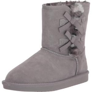 imageKoolaburra by UGG Girls Victoria Short Fashion BootPebble Leopard