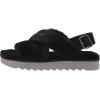 imageKoolaburra by UGG Womens Fuzzee Flat SandalBlack