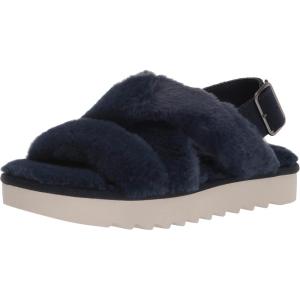 imageKoolaburra by UGG Womens Fuzzee Flat SandalInsignia Blue