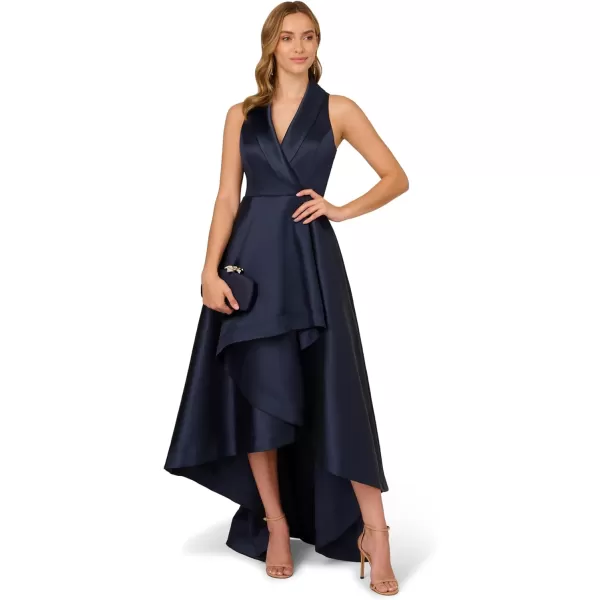 Adrianna Papell Womens Off Shoulder Cape DressMidnight