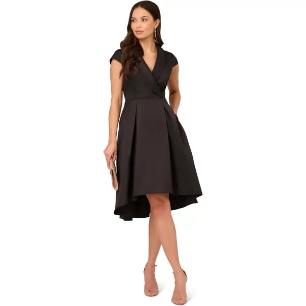 Adrianna Papell Womens HighLow Cocktail DressBlack