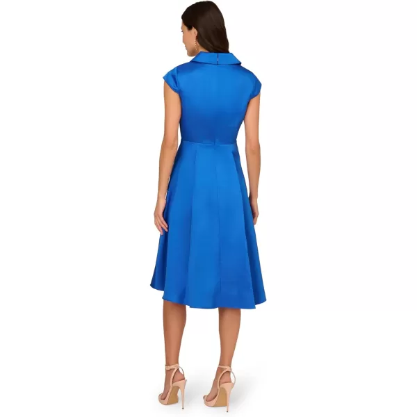 Adrianna Papell Womens HighLow Cocktail DressUltra Blue