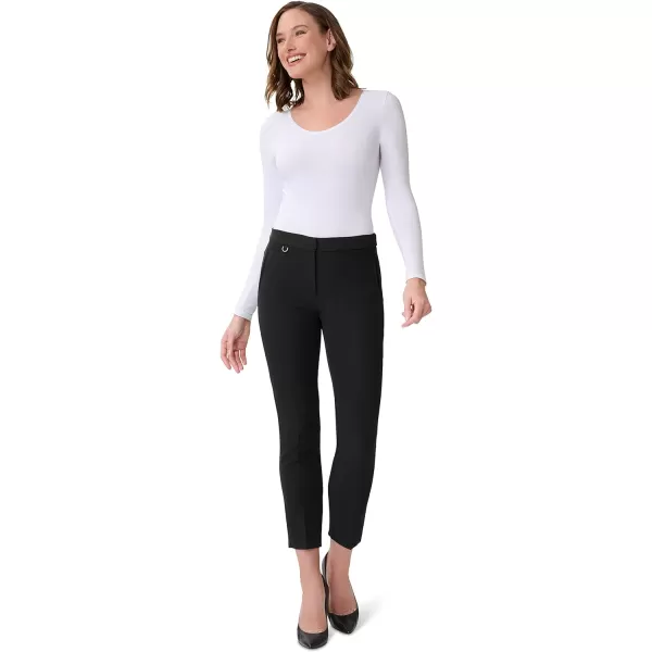 Adrianna Papell Womens Kate Fit Bi Stretch PantBlack