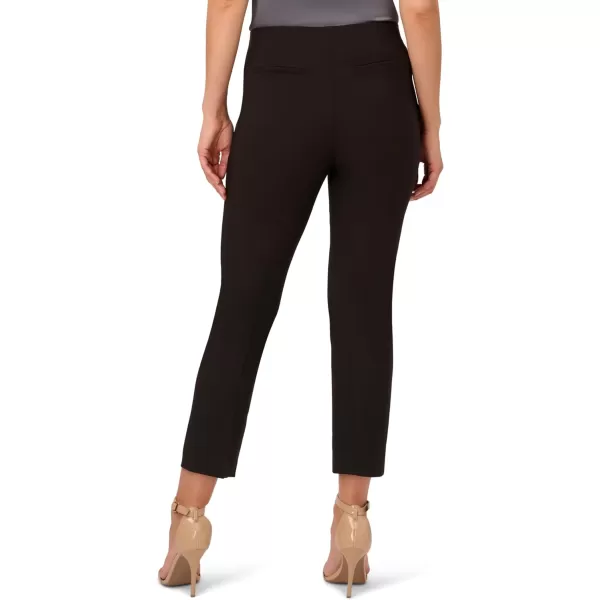 Adrianna Papell Womens Pull on Pant with Front SlitBlack