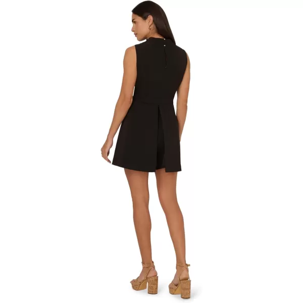 imageAdrianna Papell Womens Peplum RomperBlack