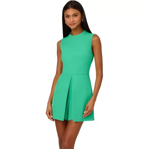 imageAdrianna Papell Womens Peplum RomperFlora Green