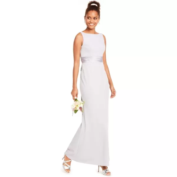 imageAdrianna Papell Womens Knit Crepe DressBridal Silver