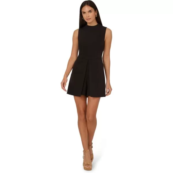 imageAdrianna Papell Womens Peplum RomperBlack