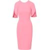 imageAdrianna Papell Womens Knit Crepe Pearl Midi DressCherry Blossom