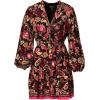 imageAdrianna Papell Womens Printed Short DressBlack Multi