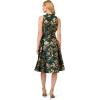 imageAdrianna Papell Womens Ruffle Jacquard DressHunter