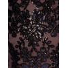 imageAdrianna Papell Womens Beaded VNeck Short DressNavyRosegold