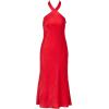 imageAdrianna Papell Womens Foil Woven Midi DressRed