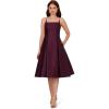 imageAdrianna Papell Womens Mikado Midi DressPinot Noir