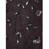 imageAdrianna Papell Womens Beaded Floral Short DressGunmetal