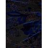 imageAdrianna Papell Womens Metallic Velvet Cowl DressBlackBlue