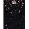 imageAdrianna Papell Womens Petite Beaded Tank DressNavyRosegold