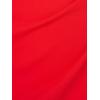 imageAdrianna Papell Womens Crepe Draped Overlay DressRed Crush