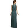 imageAdrianna Papell Womens Halter Art Deco Beaded Blouson DressDusty Emerald
