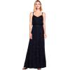 imageAdrianna Papell Womens Long Beaded Blouson GownBlack