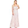 imageAdrianna Papell Womens Long Beaded Blouson GownBlushGold